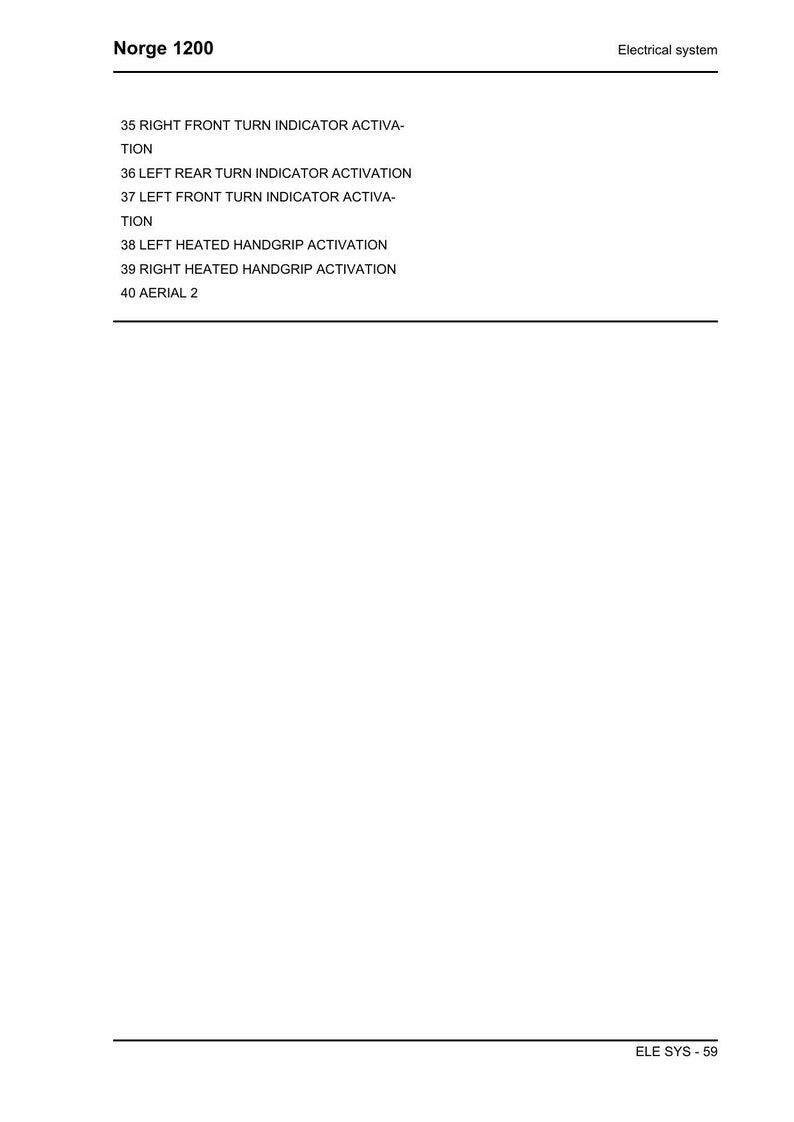 Moto Guzzi Norge 1200 Service Manual 2006-2010 Motorcycle service manual preview page 5