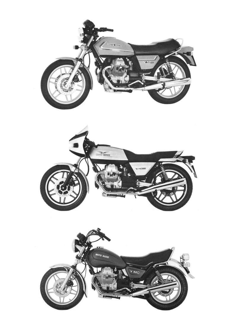 Moto Guzzi V35 V50 V65 Service Manual service manual preview page 7