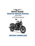 Moto Guzzi V7 E5 Stone Special Service Manual PDF service repair manual cover
