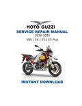 Moto Guzzi V85 E4 E5 E5 Plus Service Manual PDF service repair manual cover
