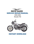Moto Guzzi Nevada 750 Service Manual PDF service repair manual cover