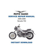 Moto Guzzi Nevada 750 Service Manual PDF service repair manual cover