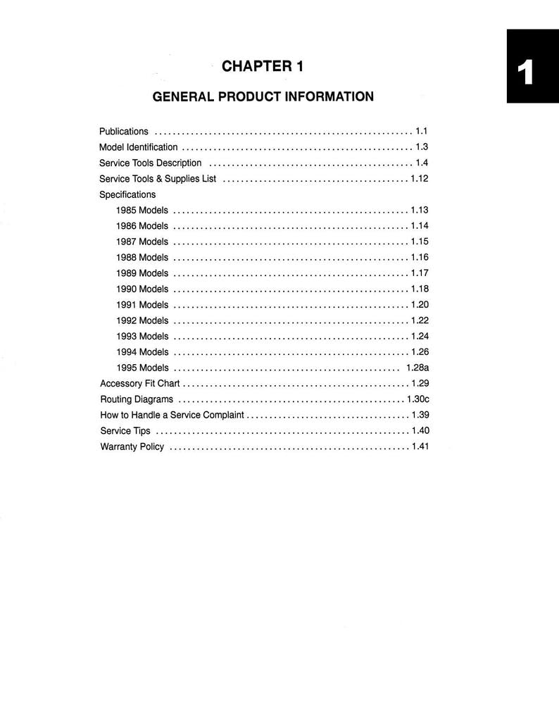 Polaris ATV Trail Boss Big Boss Service Manual service manual preview page 8