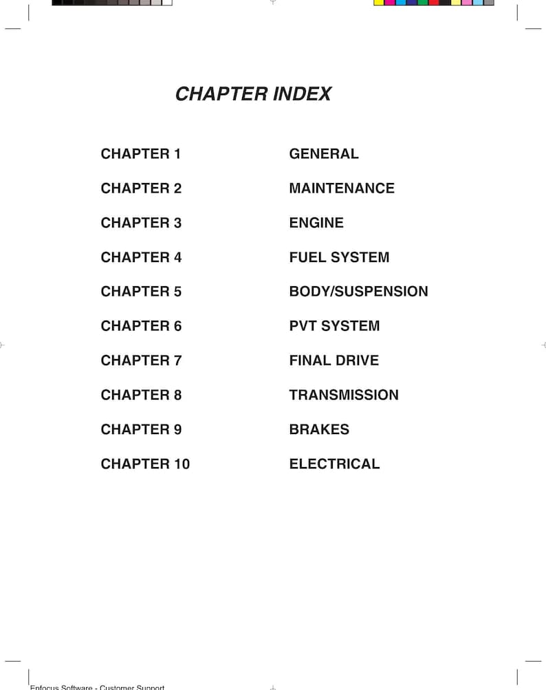 Polaris Sportsman 600 700 Service Manual service manual preview page 5