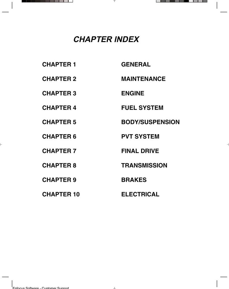 Polaris Trail Blazer 250 400 Service Manual service manual preview page 3