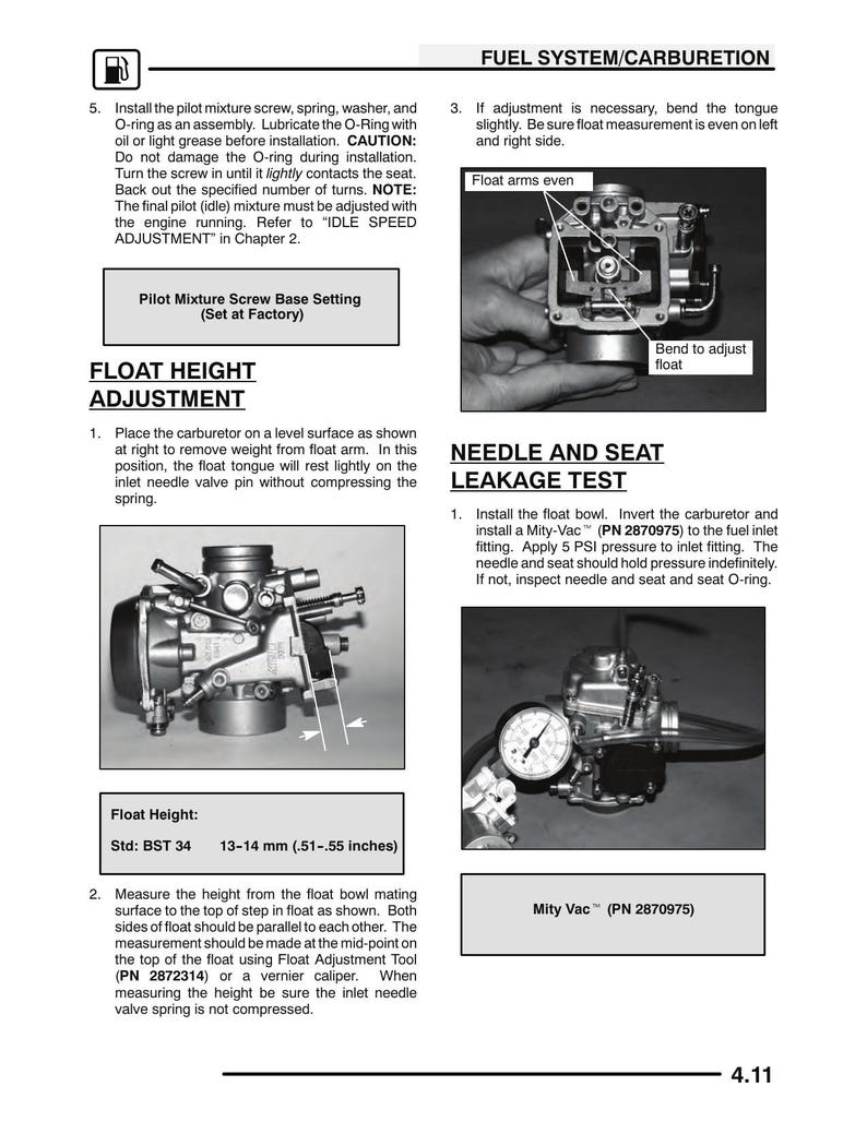 Polaris Magnum 330 Service Manual service manual preview page 10