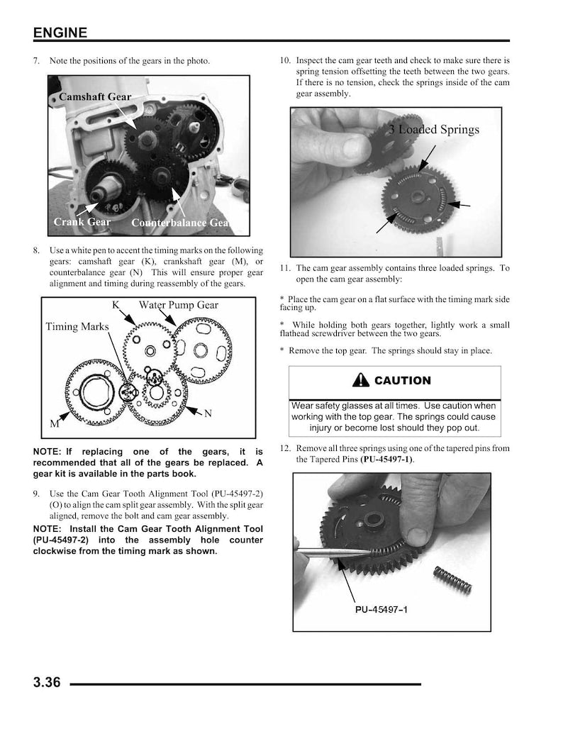 Polaris Sportsman 700 800 X2 EFI Service Manual 2007-2011 ATV service manual preview page 7
