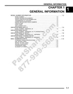 Polaris Sportsman 500 Service Manual 2009-2013 ATV Repair service manual preview page 2