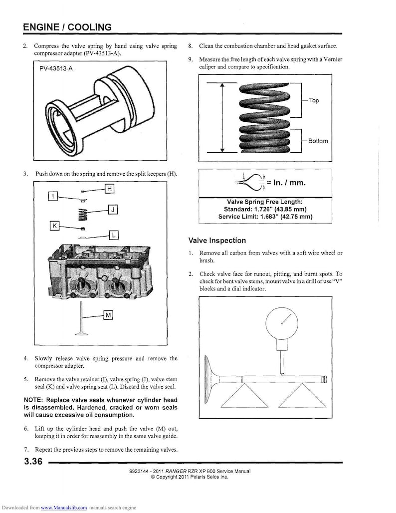 Polaris Ranger RZR XP 900 Service Manual service manual preview page 5