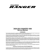 Polaris Ranger 1000 Service Manual service manual preview page 2