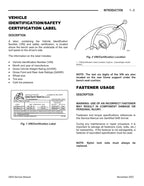 GEM e-Series Electric Vehicle Service Manual service manual preview page 6