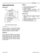 GEM e-Series Electric Vehicle Service Manual service manual preview page 11