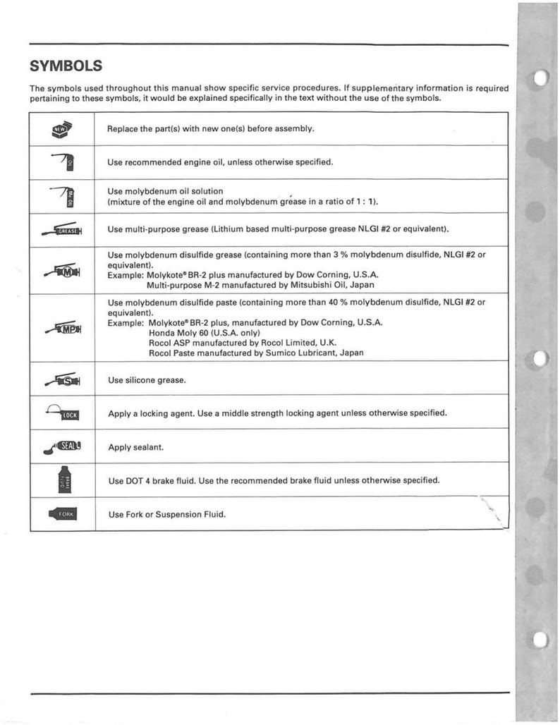 Honda VT750C Shadow ACE Service Manual service manual preview page 6