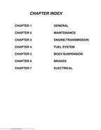 Polaris Predator 500 Service Manual service manual preview page 5