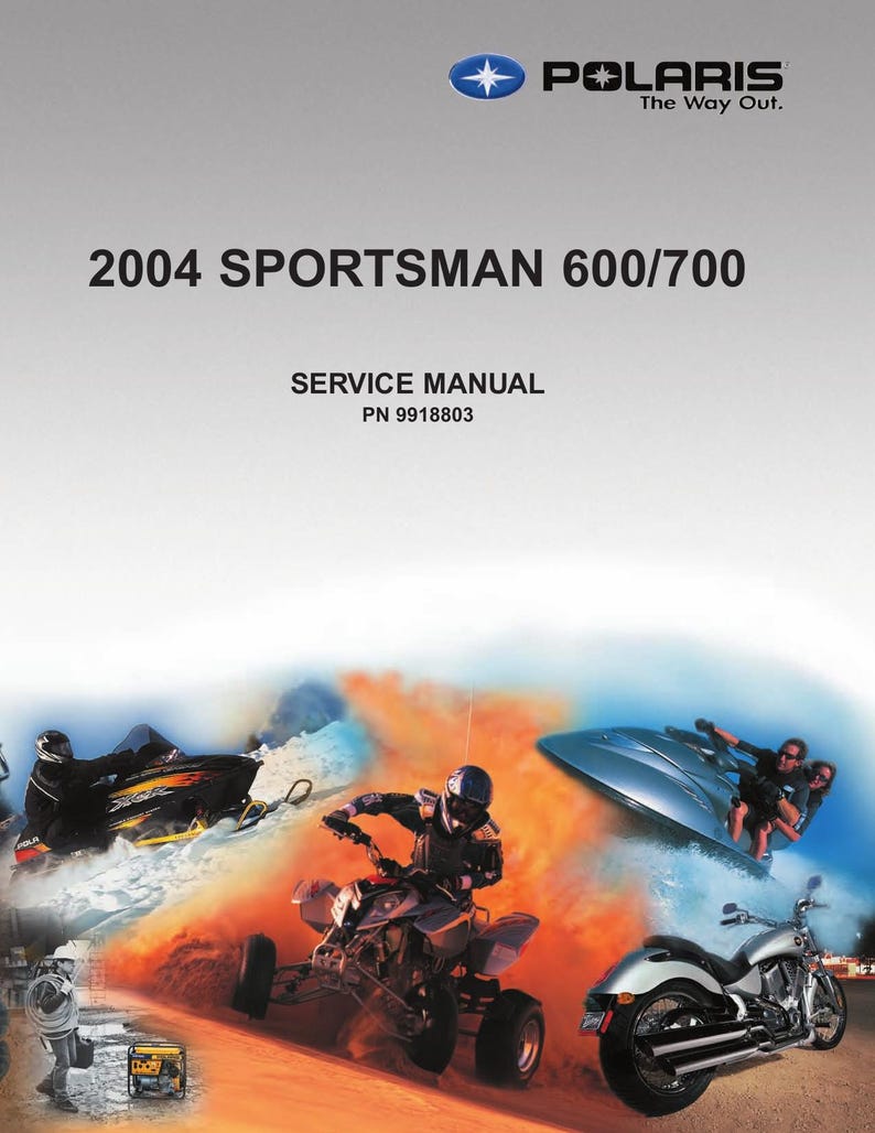 Polaris Sportsman 600 700 Service Manual service manual preview page 2