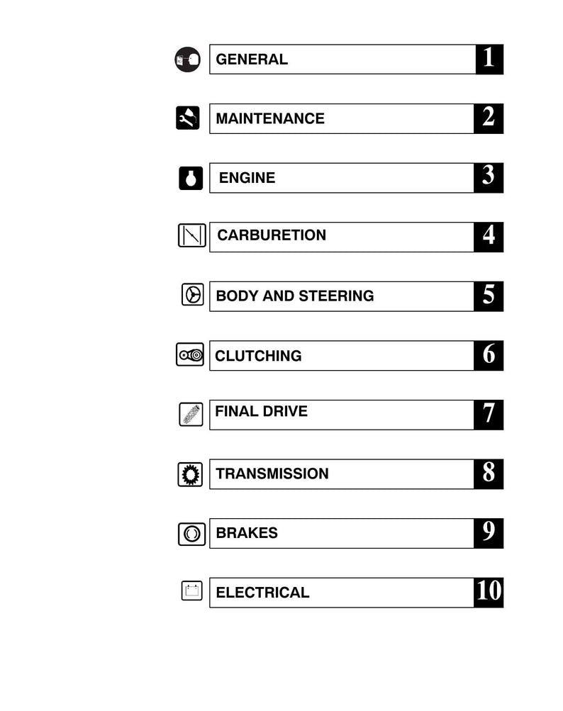 Polaris Sportsman 600 700 Service Manual service manual preview page 3