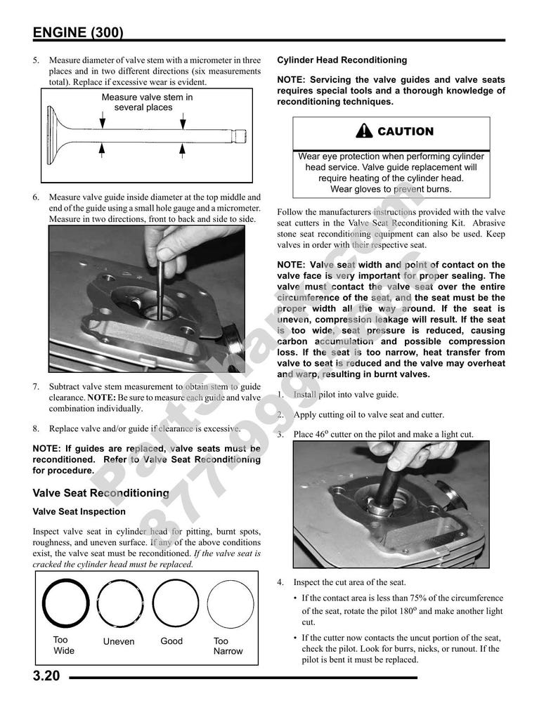 Polaris Sportsman 300 400 Service Manual 2009-2013 ATV service manual preview page 7