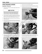 Polaris Sportsman XP 550 Service Manual 2009-2013 ATV service manual preview page 2