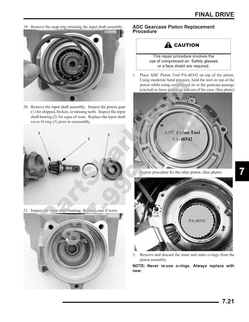 Polaris Sportsman 6x6 800 EFI Service Manual 2009-2013 ATV service manual preview page 11