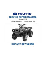 Polaris Sportsman 600 700 Service Manual PDF service repair manual cover