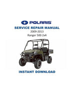 Polaris Ranger 500 2x4 Service Manual PDF service repair manual cover