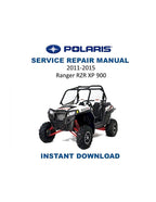 Polaris Ranger RZR XP 900 Service Manual PDF service repair manual cover