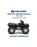 Polaris Sportsman 600 700 Service Manual PDF service repair manual cover