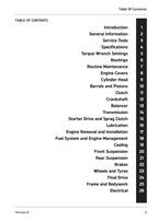 Triumph Thruxton R Service Manual service manual preview page 3