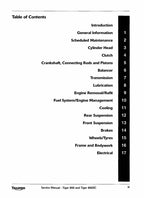 Triumph Tiger 800 800XC Service Manual service manual preview page 3