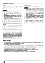 Honda CR80R CR85R Service Manual service manual preview page 6