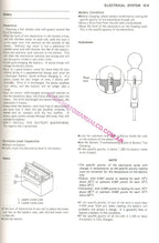 Kawasaki KLR250 Service Manual 1984-2004 Motorcycle Repair service manual preview page 8