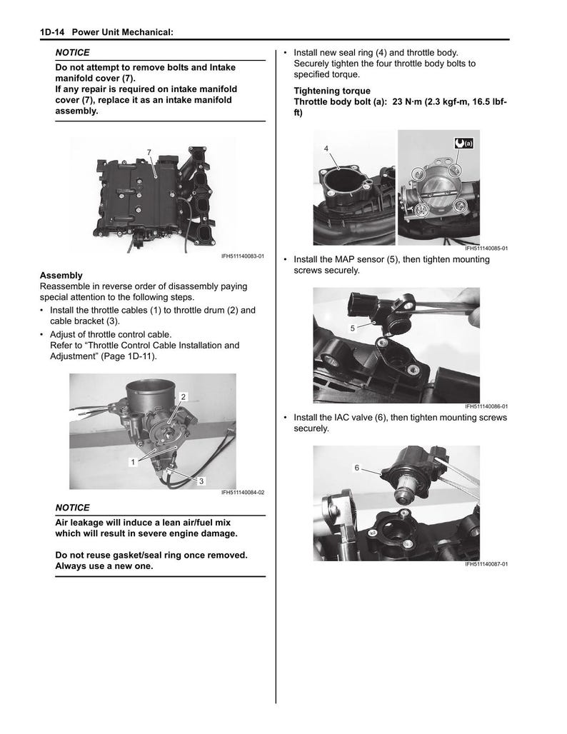 Suzuki DF200A Outboard Service Manual 2014-2018 200HP Repair service manual preview page 3