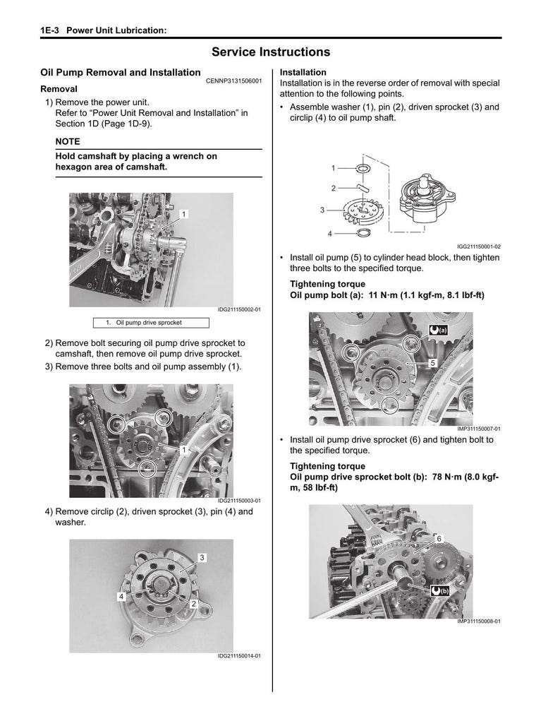 Suzuki DF115B DF140B Outboard Service Manual 2021-2025 service manual preview page 4