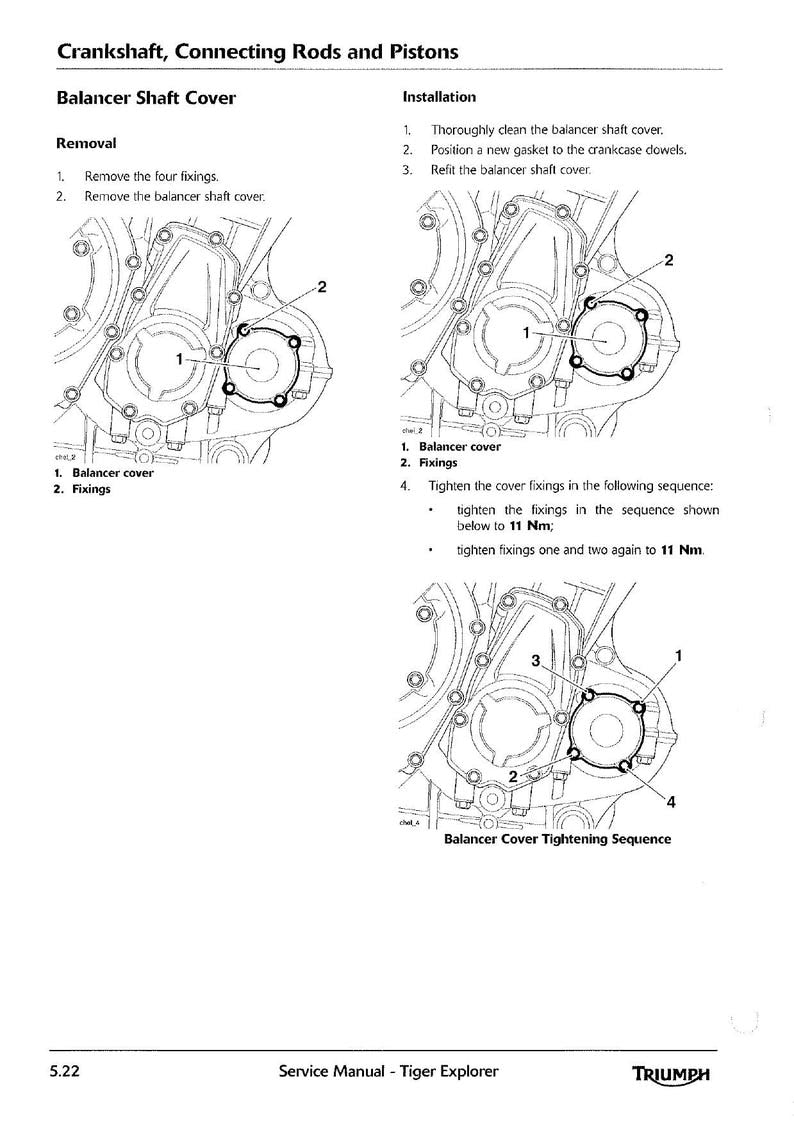 Triumph Tiger Explorer Service Manual service manual preview page 6