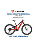 Trek Powerfly FS Service Manual PDF service repair manual cover