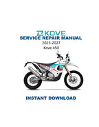 Kove 450 Rally Service Manual PDF service repair manual cover