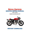 Royal Enfield Bullet Continental GT Service Manual PDF service repair manual cover