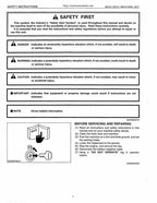 Kubota B2410 B2710 B2910 Tractor Service Manual 2000-2004 service manual preview page 4