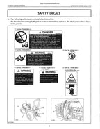 Kubota B1700 B2100 B2400 Tractor Service Manual service manual preview page 3