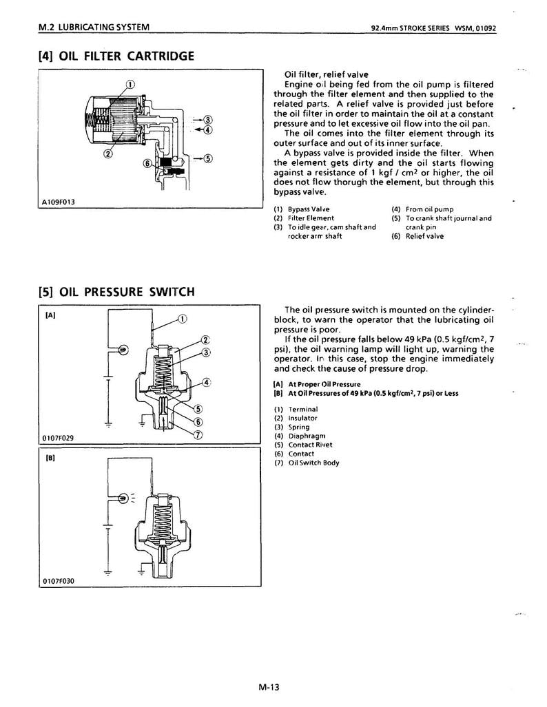 Kubota 03 Series Diesel Engine Service Manual 1991-1995 D1403 D1703 V1903 V2203 F2803 service manual preview page 4