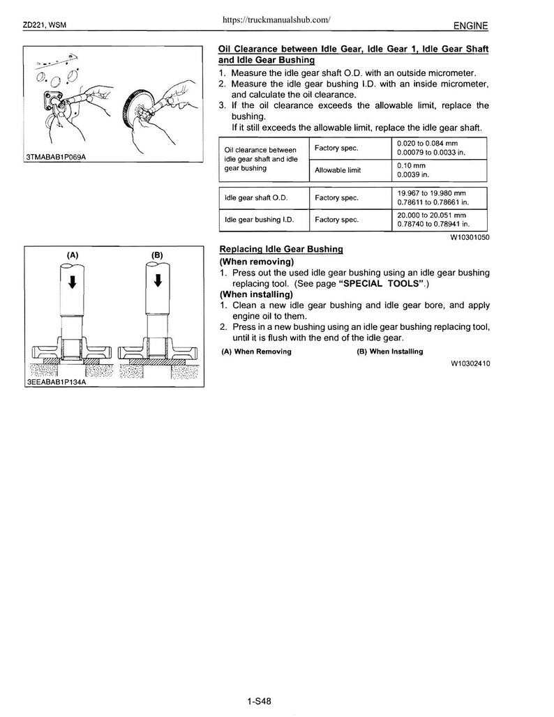 Kubota ZD221 Service Manual service manual preview page 7