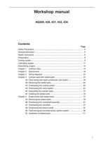 Volvo Penta AQ205 430 431 432 434 Service Manual service manual preview page 5