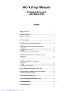 Volvo Penta Aquamatic 250 Drive Service Manual service manual preview page 6