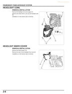 Honda CB750 Hornet Service Manual service manual preview page 3