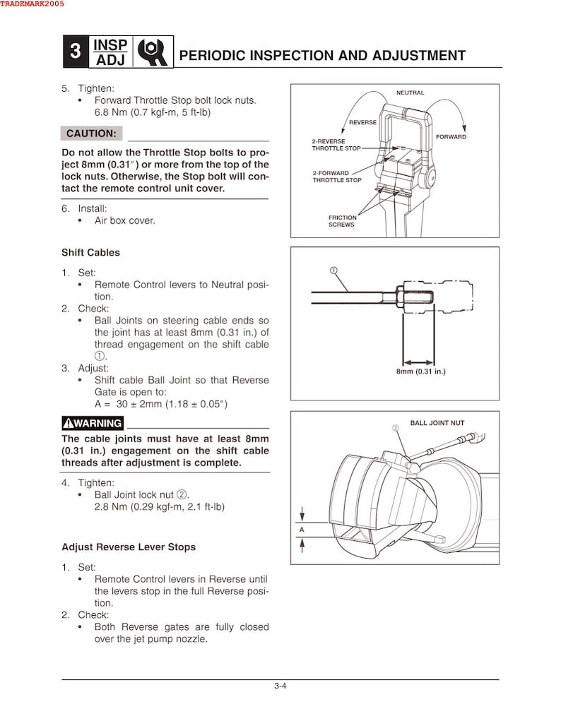 Yamaha AR230 SX230 High Output Service Manual 2005-2009 Jet Boat service manual preview page 8