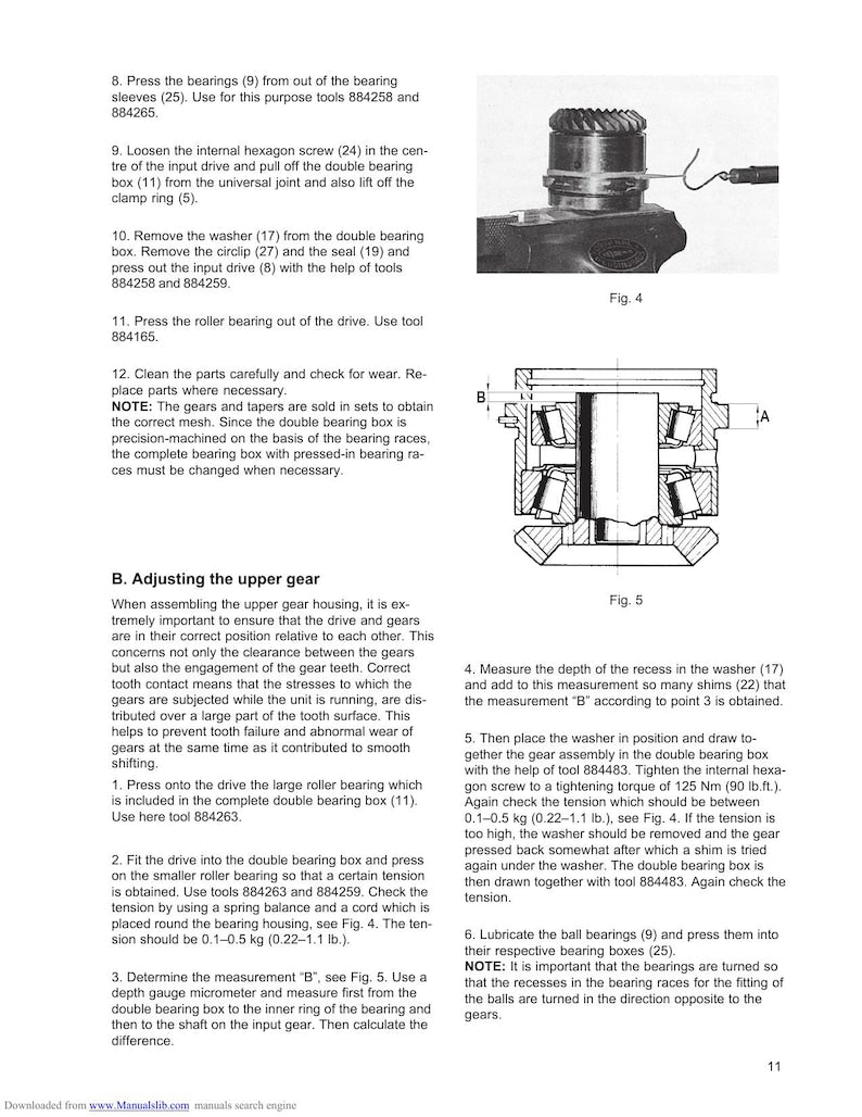 Volvo Penta Aquamatic 250 Drive Service Manual service manual preview page 5