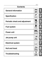 Yamaha WaveRunner FX High Output FY1800 Service Manual service manual preview page 4