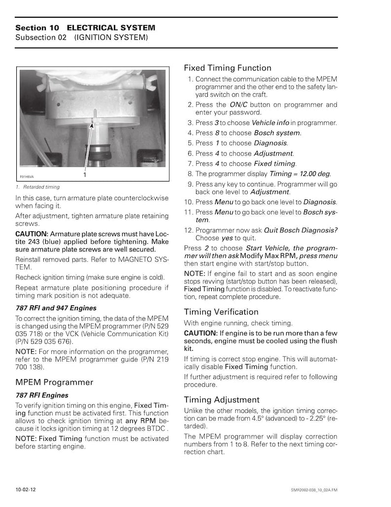 Sea-Doo GTI GTX RX xp lrv di Service Manual 2002-2006 pwc service manual preview page 6