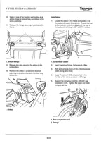 Triumph Bonneville Service Manual service manual preview page 6
