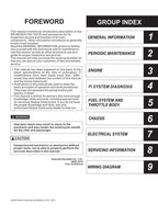 Haojue DR160 DR160S Service Manual 2019-2023 Motorcycle service manual preview page 3